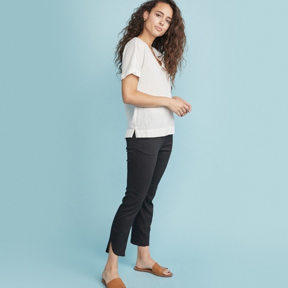 Marine Layer Pants - Marine Layer Allison Pants True Black